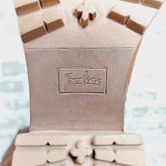 New Zodiac Georgia Womens Faux Leather Riding Knee-High Boots A262 - Picture 9 of 12